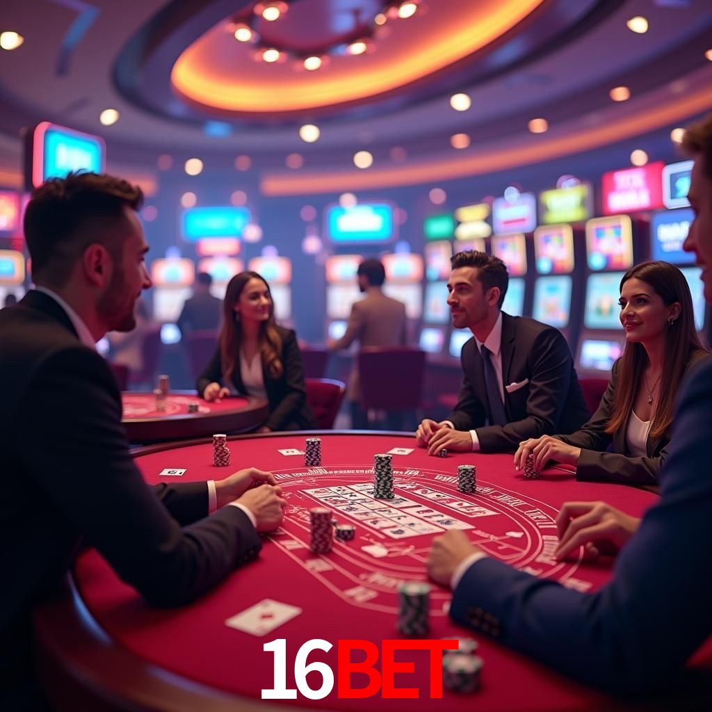 Mesa de Blackjack 16BET